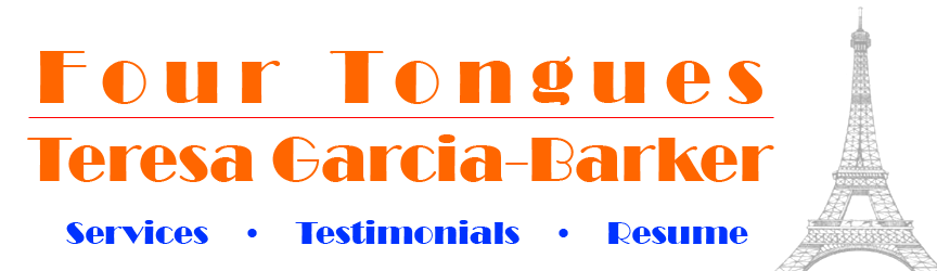 Four Tongues Teresa Garcia-Barker